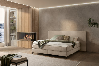 Comfort von Hasena - Boxspringbett Clara beige