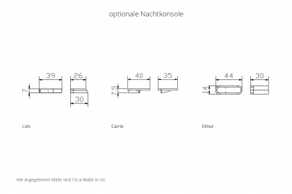 Comfort von Hasena - Boxspringbett Clara beige