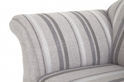 S440 Davos von Ponsel - Polstersessel beige-gestreift