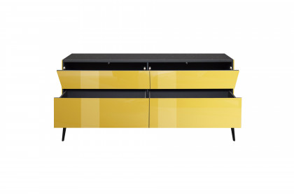 Colors von Mäusbacher - Lowboard 022-WP goldgelb mit Metallfüßen