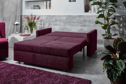 Ohio von Nehl - Schlafsofa aubergine