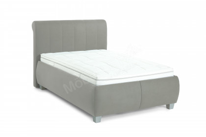 Messina von Oschmann - Polsterbett KT 0276 silver
