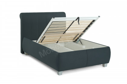 Messina von Oschmann - Polsterbett KT 0276 denim