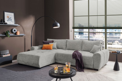 Bellingen von ED-Lifestyle - Polstergarnitur links silver