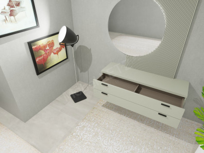 Siena von Rietberger - Garderobe in Salbei/ Deepline