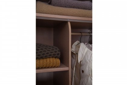 Arola von Schöner Wohnen - Kleiderschrank 300 mit Knopfgriffen