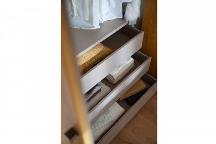 Arola von Schöner Wohnen - Kleiderschrank 300 mit Knopfgriffen