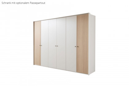 Arola von Schöner Wohnen - Kleiderschrank 300 mit Knopfgriffen