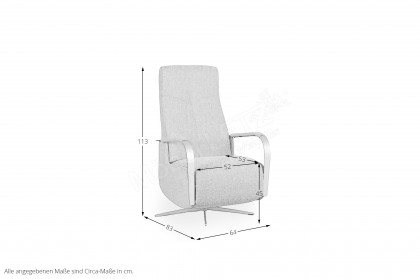 JZ 374 von Releazz - Drehsessel natural