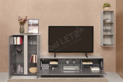 Vinci von LEONARDO Living - Wohnwand Keramik und Glas