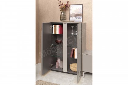 Vinci von LEONARDO Living - Wohnwand Keramik und Glas