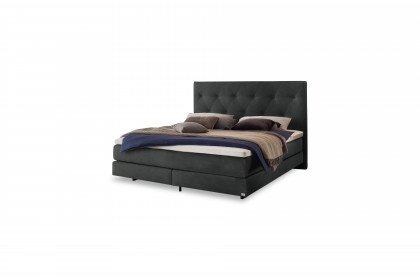 Comfort von Hasena - Boxspringbett Lilly carbon