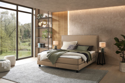 Comfort von Hasena - Boxspringbett Fiona ginger