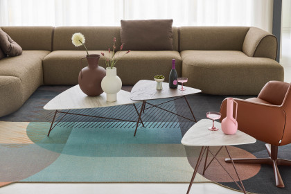 Rozan von bert plantagie - Polstersofa links brown