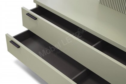 Siena von Rietberger - Garderobe in Lack Salbeigrün