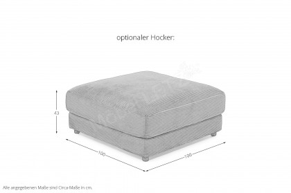 Seventies von Candy - Polstersofa petrol