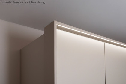 Arola von Schöner Wohnen - Schrank und Bett champagner - Eiche