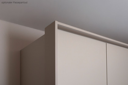 Arola von Schöner Wohnen - Schrank und Bett champagner - Eiche