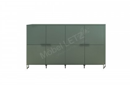 Kara-System von Musterring - Büromöbelkombi in Schiefergrau & Eiche sand