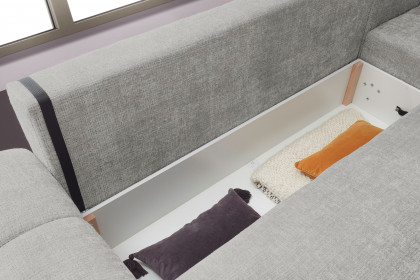 Bellingen von ED-Lifestyle - Polstergarnitur rechts silver