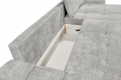 Bellingen von ED-Lifestyle - Polstergarnitur rechts silver