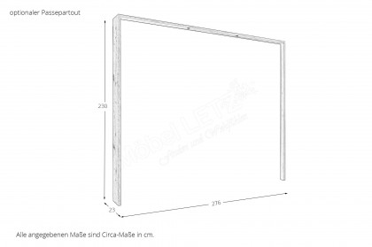 Genomi von SchlafKONTOR - Schwebe-/ Drehtürenschrank Eiche - kaschmir