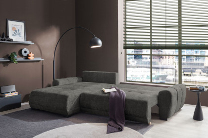 Bellingen von ED-Lifestyle - Polstergarnitur Variante links graphit