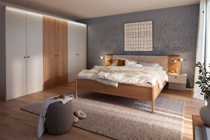 Arola von Schöner Wohnen - Schlafzimmer-Set 4-teilig champagner - Eiche