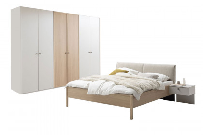 Arola von Schöner Wohnen - Schlafzimmer-Set 4-teilig champagner - Eiche