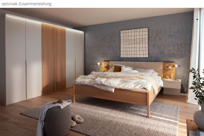 Arola von Schöner Wohnen - Schlafzimmer-Set 4-teilig champagner - Eiche