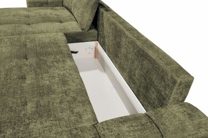 Bellingen von ED-Lifestyle - Ecksofa links winter moss