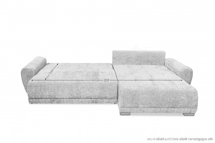 Bellingen von ED-Lifestyle - Ecksofa rechts winter moss