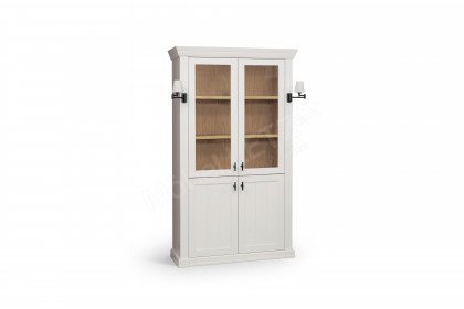 Village von SCHÖNER WOHNEN - Vitrine in Lack weiß