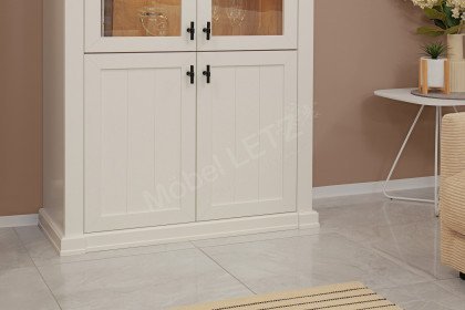 Village von SCHÖNER WOHNEN - Vitrine in Lack weiß