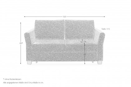 Spencer von Nehl - Schlafsofa grau