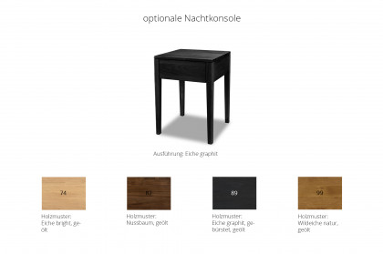 Comfort von Hasena - Boxspringbett Kate onyx