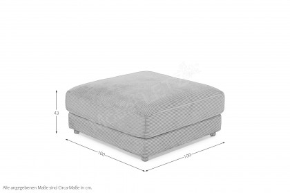 Seventies von Candy - Polstersofa Variante petrol