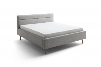 Lotte von Meise Möbel - Polsterbett 180 in Grau