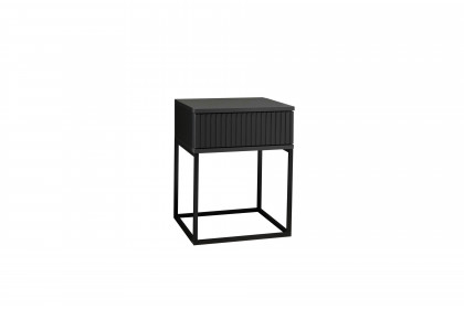 Marle von POL Power - Nachtkommode ca. 52 cm hoch graphit - schwarz