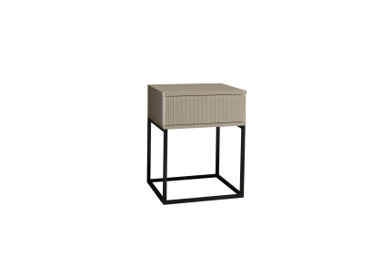 Marle von POL Power - Nachtkonsole kaschmir mit 1 Schublade