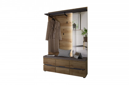 Fargo von Innostyle - Garderobenset in Evoke Eiche