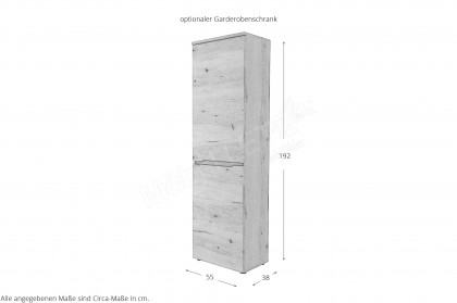 Fargo von Innostyle - Garderobenset in Evoke Eiche