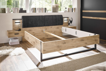 Raven von SchlafKONTOR - Schlafzimmer-Einrichtung Eiche - graphit