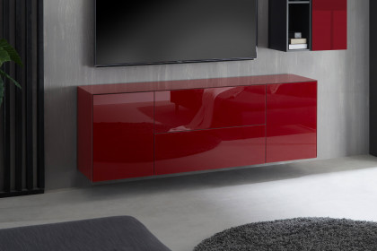 Colors von Mäusbacher - Lowboard 211 Glas bordeauxrot