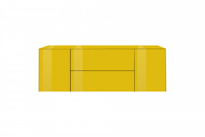 Colors von Mäusbacher - Lowboard 211 Glas goldgelb