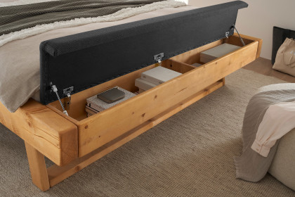 Sarja von SchlafKONTOR trendline - Doppelbett massiv mit Stauraum-Bettbank