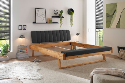 Sarja von SchlafKONTOR trendline - Doppelbett massiv mit Stauraum-Bettbank