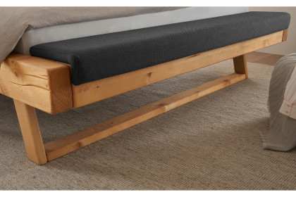 Sarja von SchlafKONTOR trendline - Doppelbett massiv mit Stauraum-Bettbank
