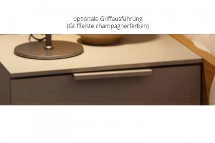 Arola von Schöner Wohnen - Kommode champagner - Eiche mit Rahmen