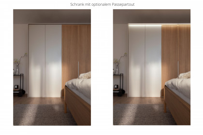 Arola von Schöner Wohnen - Schlafzimmermöbel mit Stangengriffen